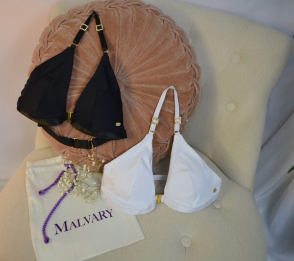 BRALETTE ESCOTADO BLANCO - Imagen 3