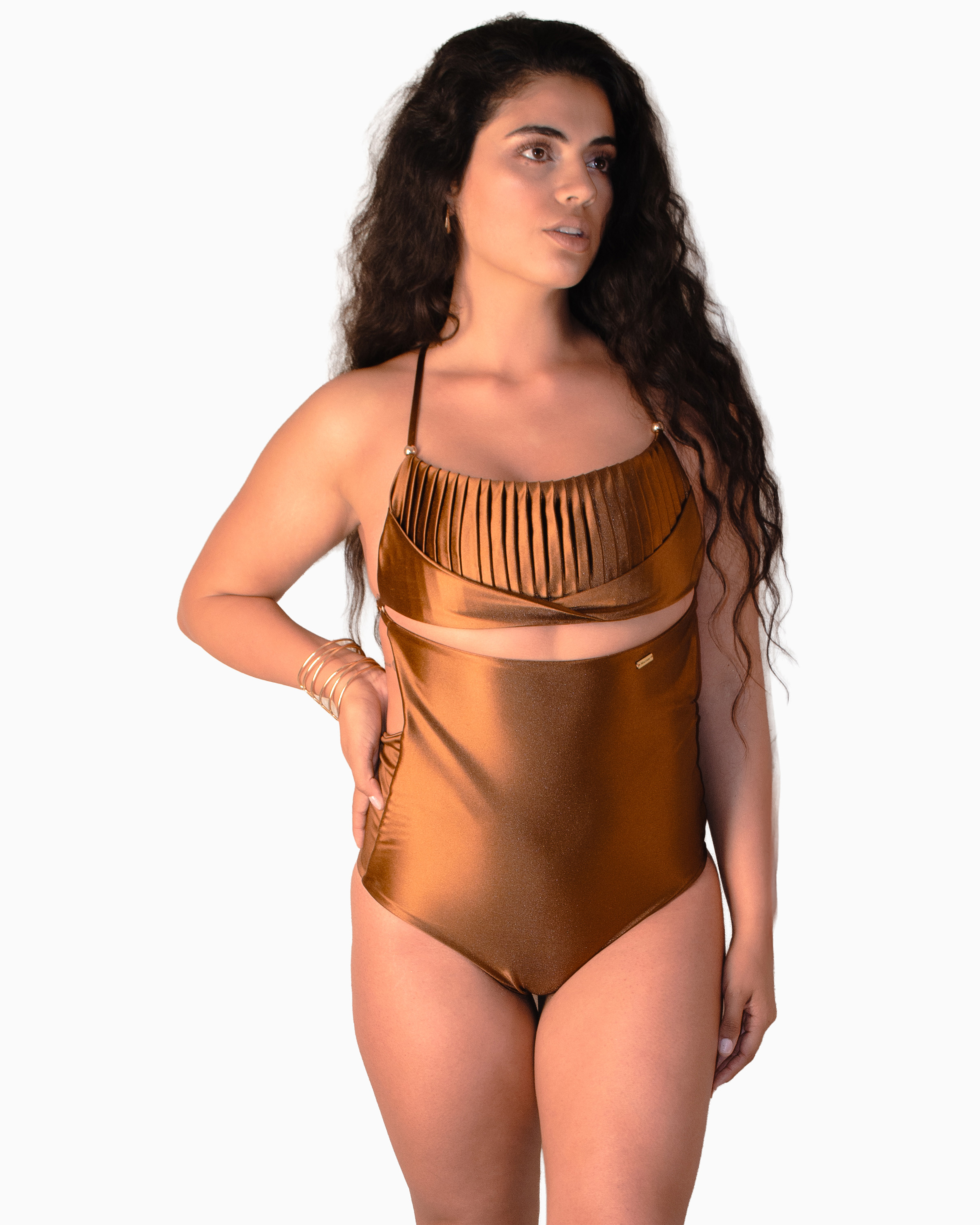 BAÑADOR CARAMELO
